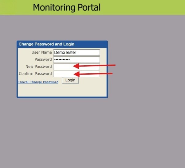 password change dealer portal